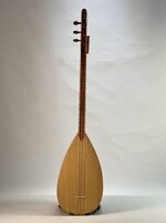 Kısa Sap Oyma Dut Profesyonel Bağlama