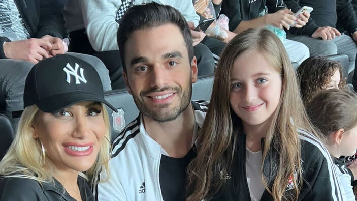 İrem Derici, sevgilisi Atakan Işıktutan ile birlikte Beşiktaş maçına gitti