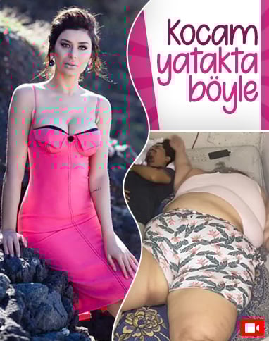 Ebru Şancı, kocası Alpaslan Öztürk'ün yatak halini paylaştı