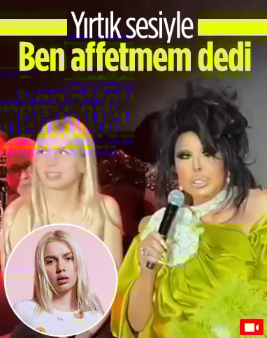 Ses telleri yırtılan Aleyna Tilki Bülent Ersoy'un sahnesine çıkt