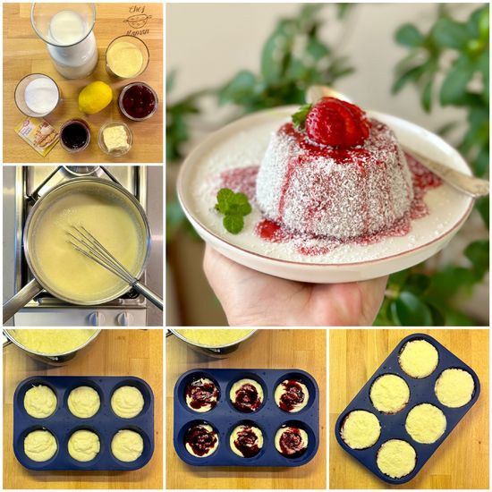 Reçelli sütlü irmik tatlısı nasıl yapılır?